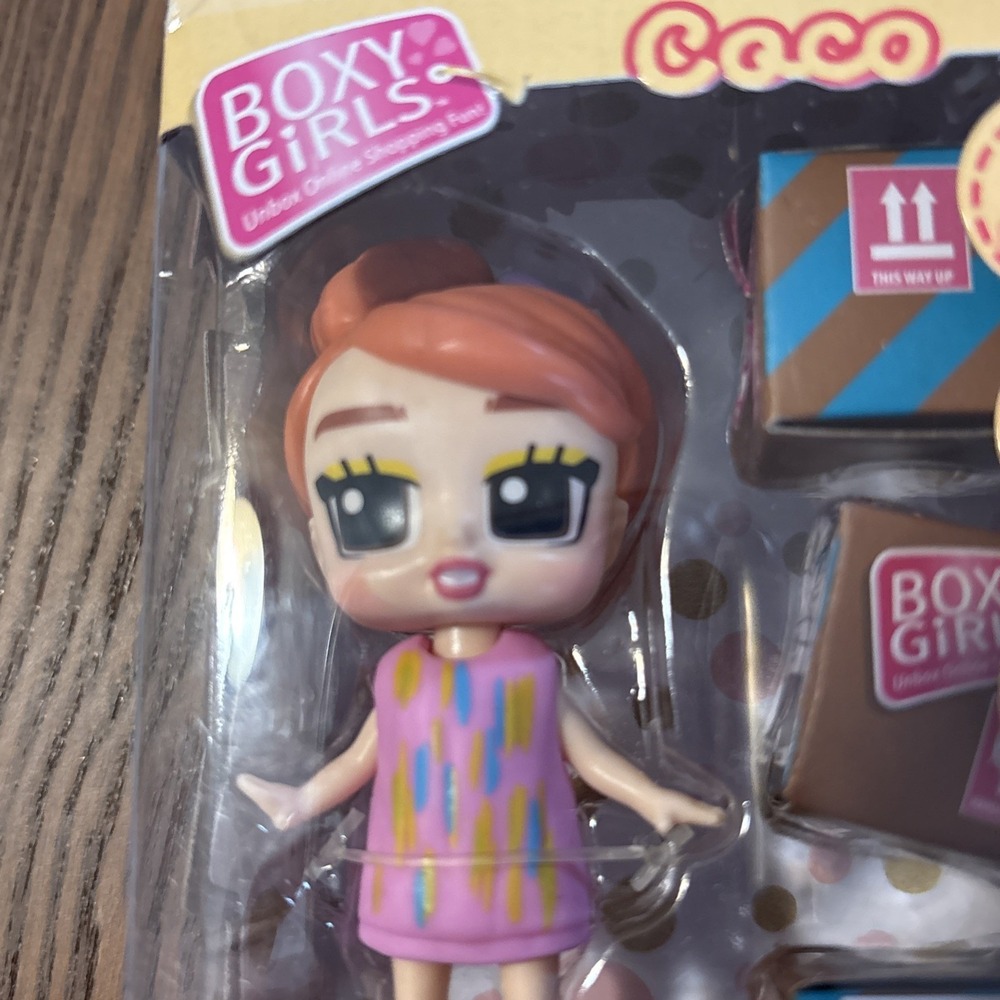 Jay@Play Boxy Girls Mini Doll Coco 3.5" Pink New Season 1 Unboxing Toy - Picture 8 of 8